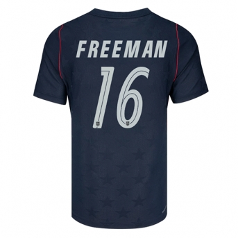 Billige Fotballdrakt Forente stater Alex Freeman #16 Replika Bortedrakt VM 2026 Kortermet